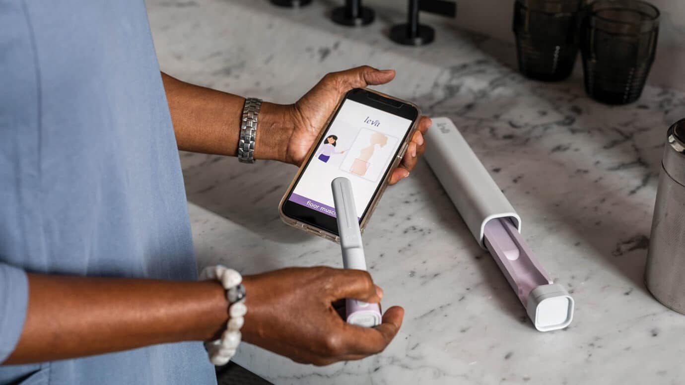 Leva therapy app and wand