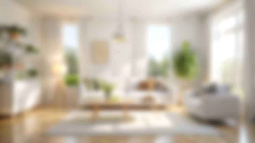 blurred image of a living room