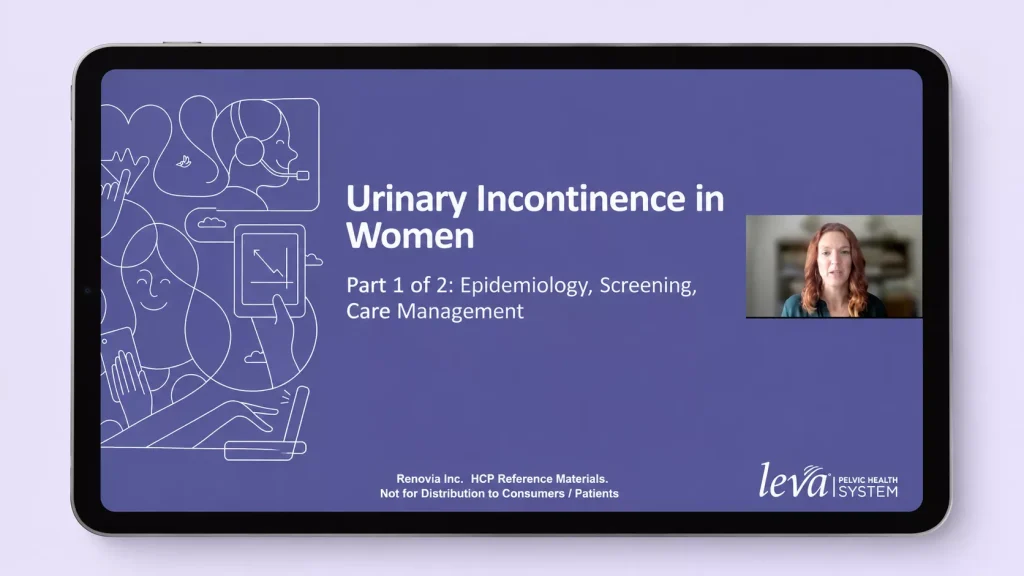 Urinary Incontinence in Women — Part 1